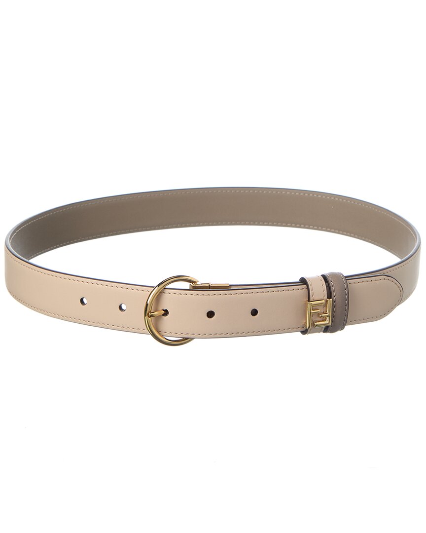 Fendi Ff Leather Belt