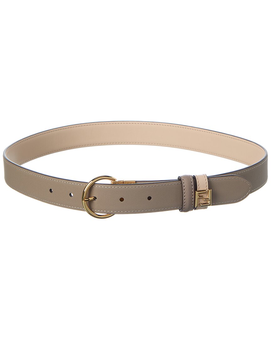 Fendi Ff Leather Belt