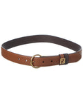 Fendi Ff Reversible Leather Belt