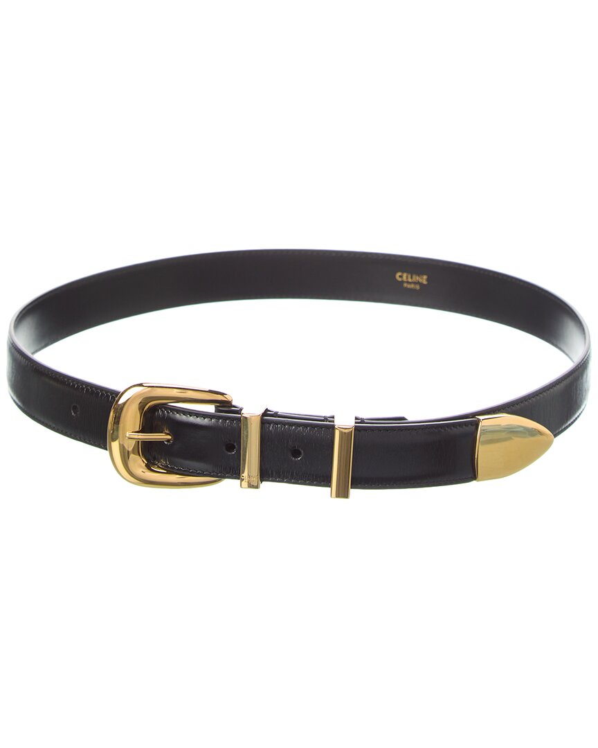Celine Western Leather Belt