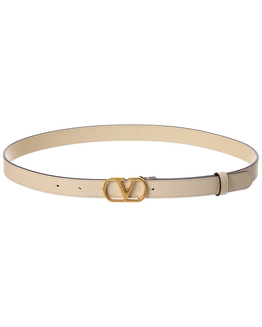 Valentino Vlogo Signature Leather Belt