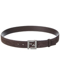 Fendi Ff Logo Suede Belt