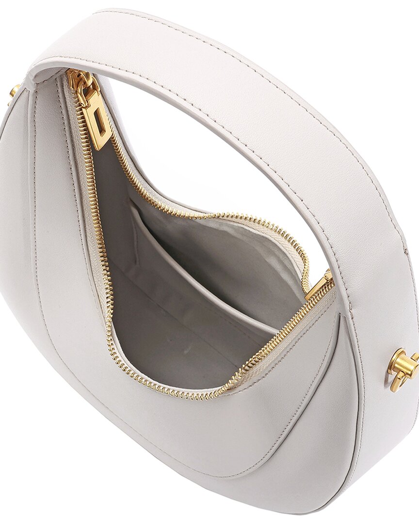 Tiffany & Fred Paris Smooth Leather Hobo Bag