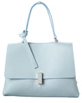 Italian Leather Top Handle Shoulder Bag