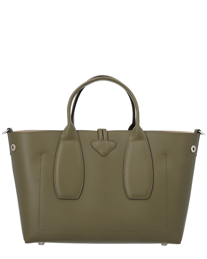 Longchamp Le Roseau Xs Leather Handbag