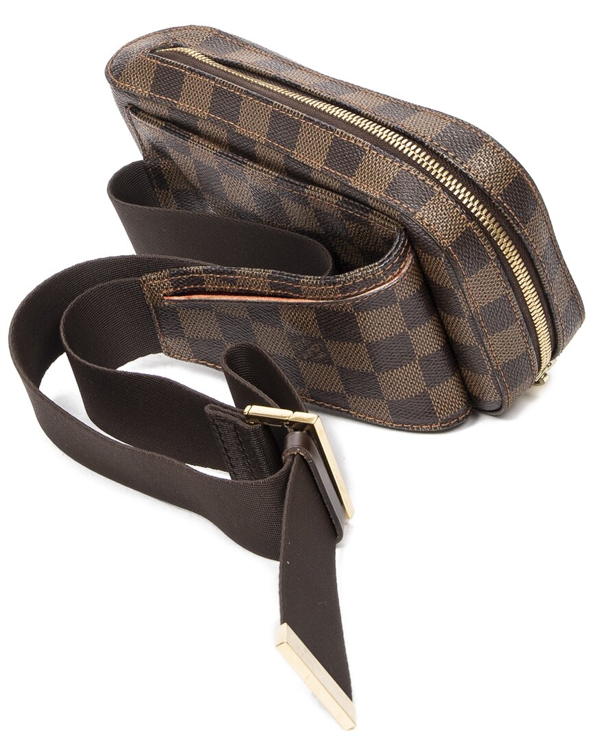 Louis Vuitton Damier Ebene Canvas Geronimos (Authentic  )