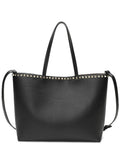 Tiffany & Fred Paris Top-Grained Leather Tote Black ONE SIZE