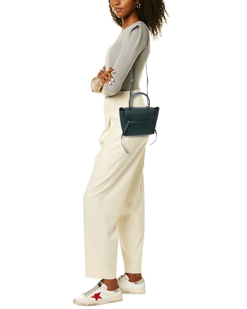 Tiffany & Fred Paris Woven Leather Crossbody