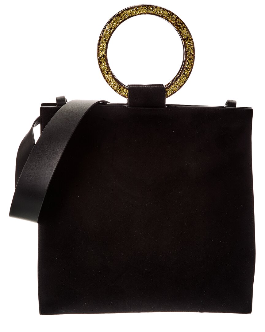 Edie Parker Aces Suede Bag (Authentic  )