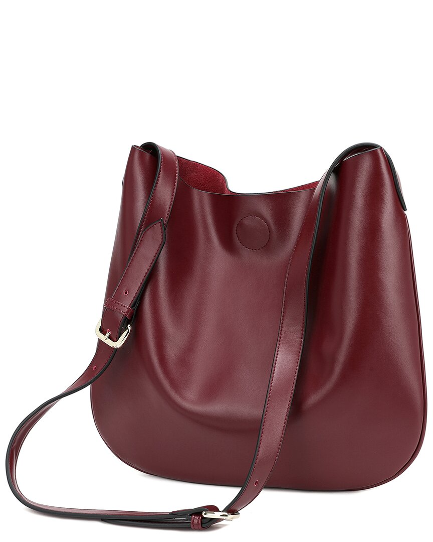 Tiffany & Fred Paris Smooth Leather Shoulder Bag