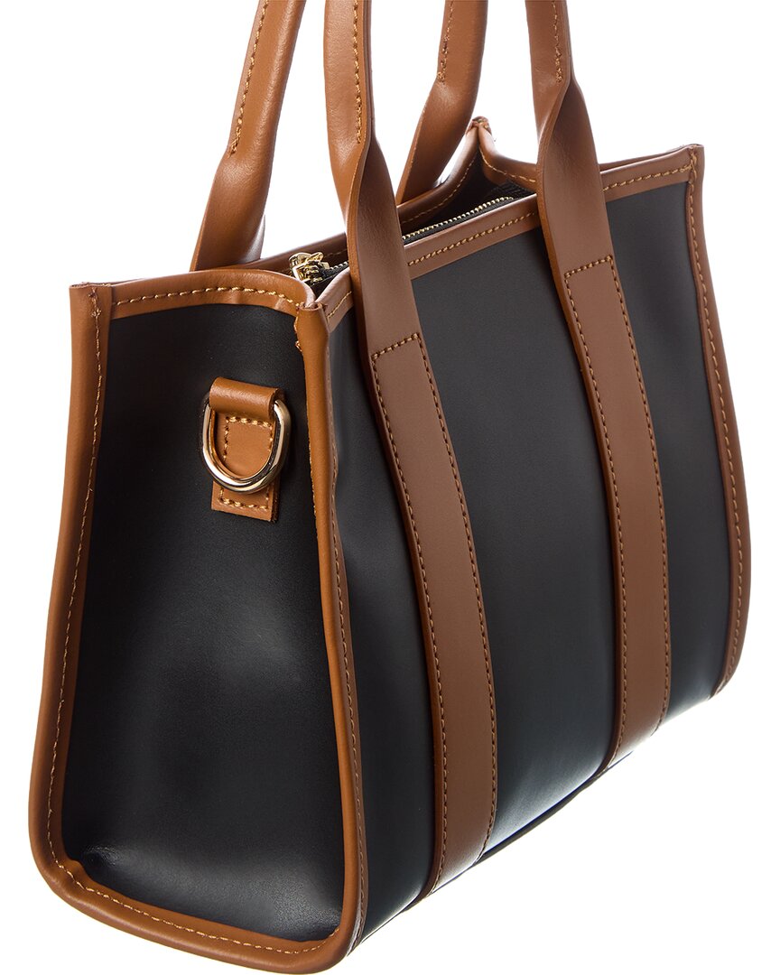 Italian Leather Top Handle Bag