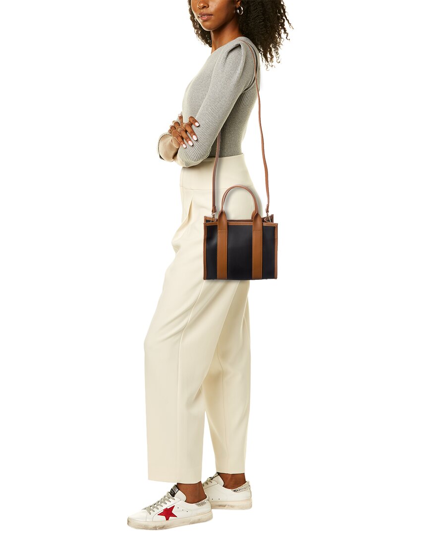 Italian Leather Top Handle Bag