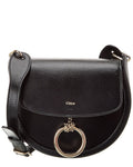 Chloé Arlene Leather Crossbody (   ) Black ONE SIZE