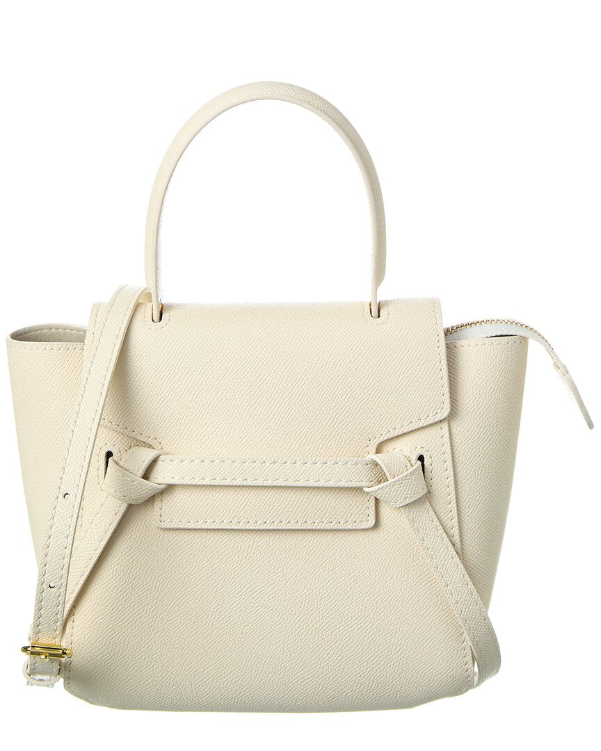 Tiffany & Fred Paris Saffiano Leather Satchel