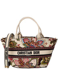 Dior Hat Canvas Basket Bag Black ONE SIZE