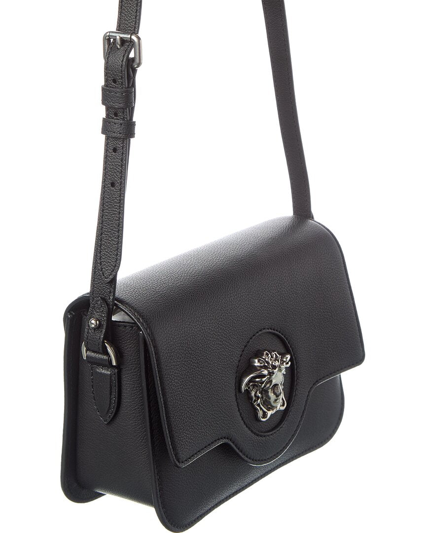 Versace Medusa Leather Shoulder Bag