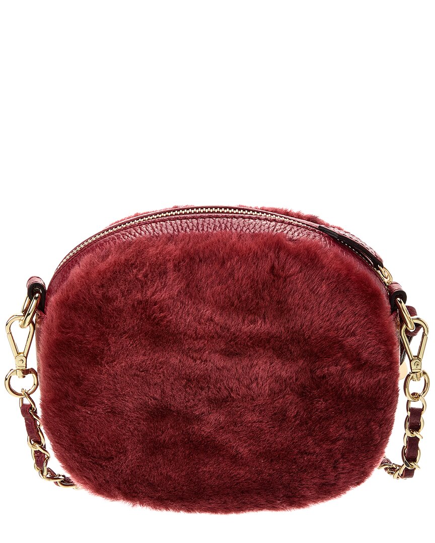 Valentino By Mario Valentino Nina Shearling Crossbody