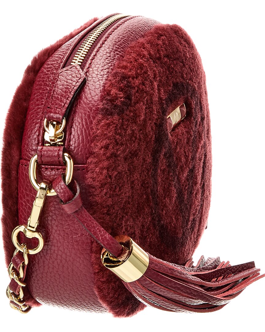 Valentino By Mario Valentino Nina Shearling Crossbody