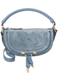 Chloé Marcie Mini Suede & Leather Shoulder Bag