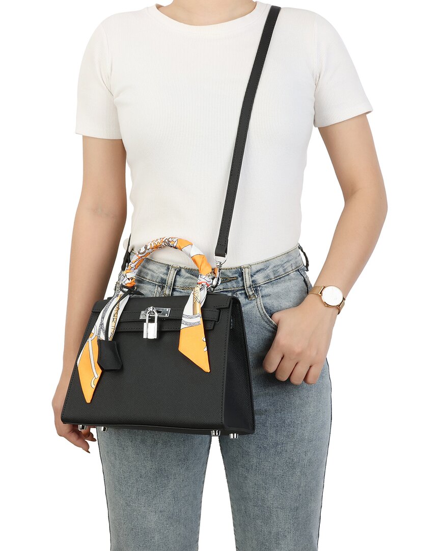 Tiffany & Fred Paris Saffiano Leather Satchel