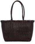 Dragon Diffusion B Weave Small Leather Shoulder Bag