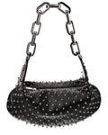 Christian Louboutin Le 54 Chain Leather Shoulder Bag