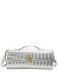 Tiffany & Fred Paris Woven Leather Clutch
