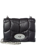 Mulberry Little Softie Leather Shoulder Bag Black ONE SIZE