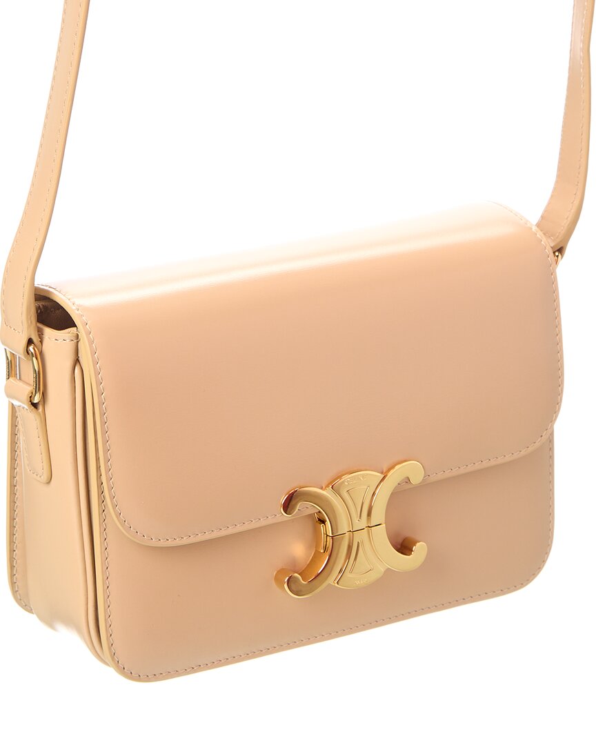 Celine Teen Triomphe Leather Shoulder Bag