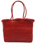Dragon Diffusion B Weave Small Leather Tote
