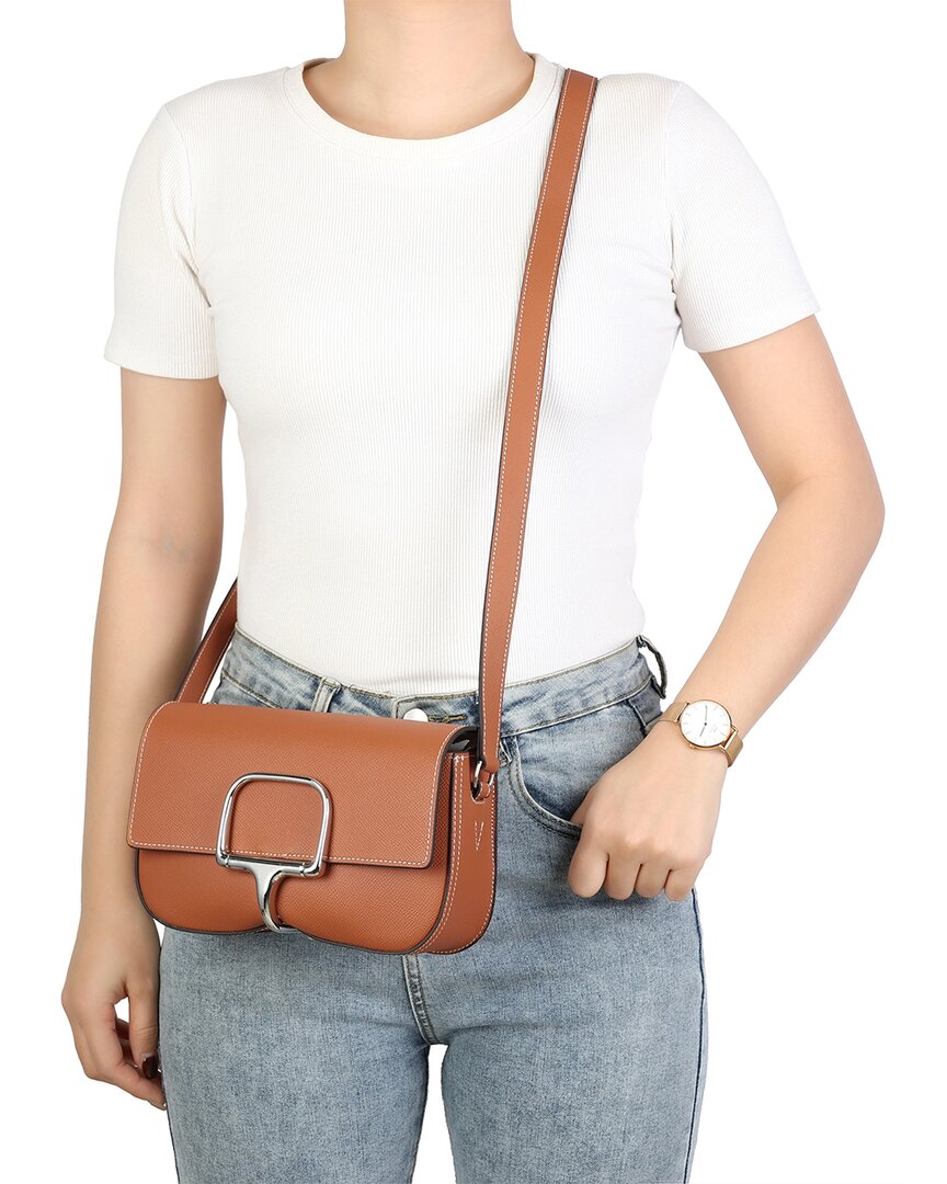 Tiffany & Fred Paris Smooth Leather Crossbody