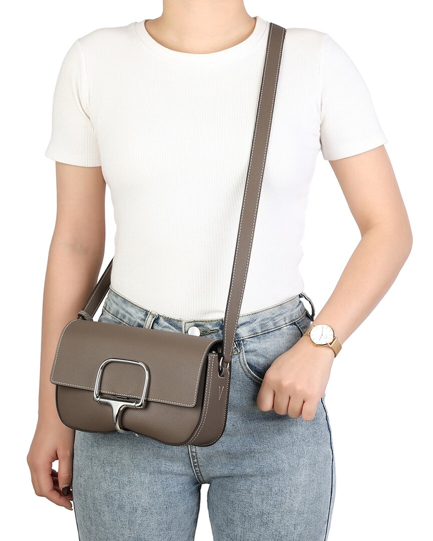 Tiffany & Fred Paris Smooth Leather Crossbody