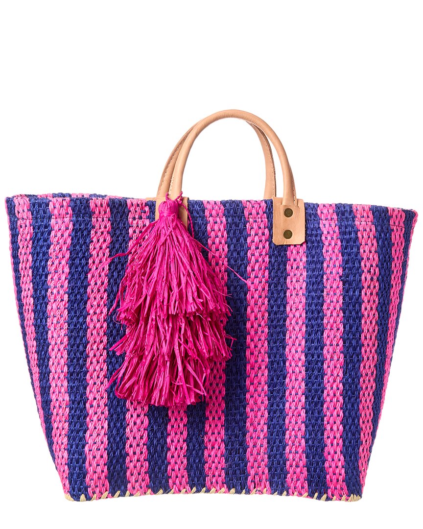 Mar Y Sol Lido Tote Pink ONE SIZE
