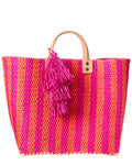 Mar Y Sol Lido Tote Pink ONE SIZE