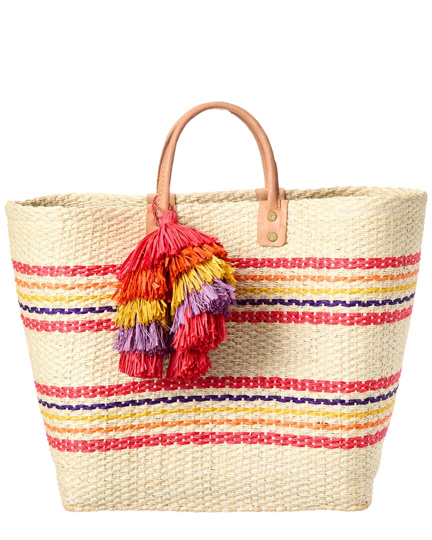 Mar Y Sol Caracas Tote Red ONE SIZE