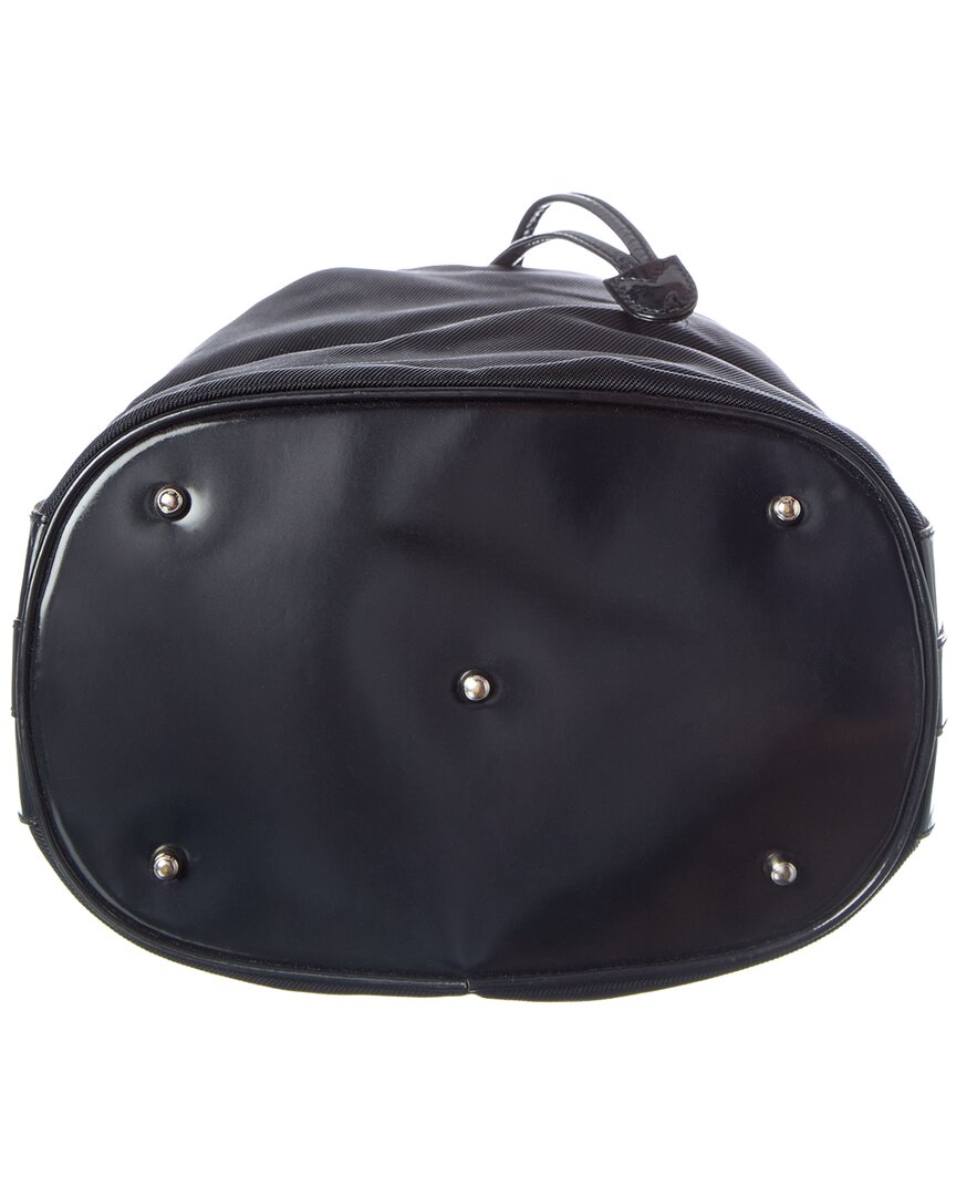 Gucci Black Not Selected Nylon Bamboo Two-Way Bucket Bag (Authentic  )