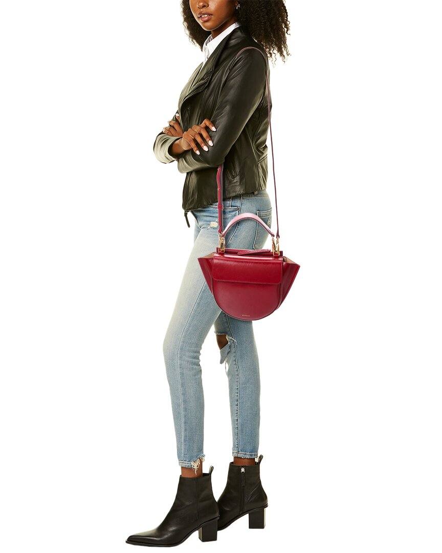 Wandler Leather Top Handle Bag