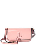 Jw Anderson Chain Anchor Patent Shoulder Bag Pink ONE SIZE