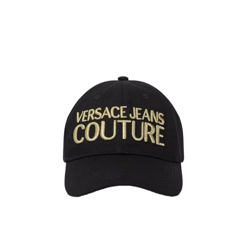 Versace Jeans Couture Black/Gold Bold Signature Baseball Cap