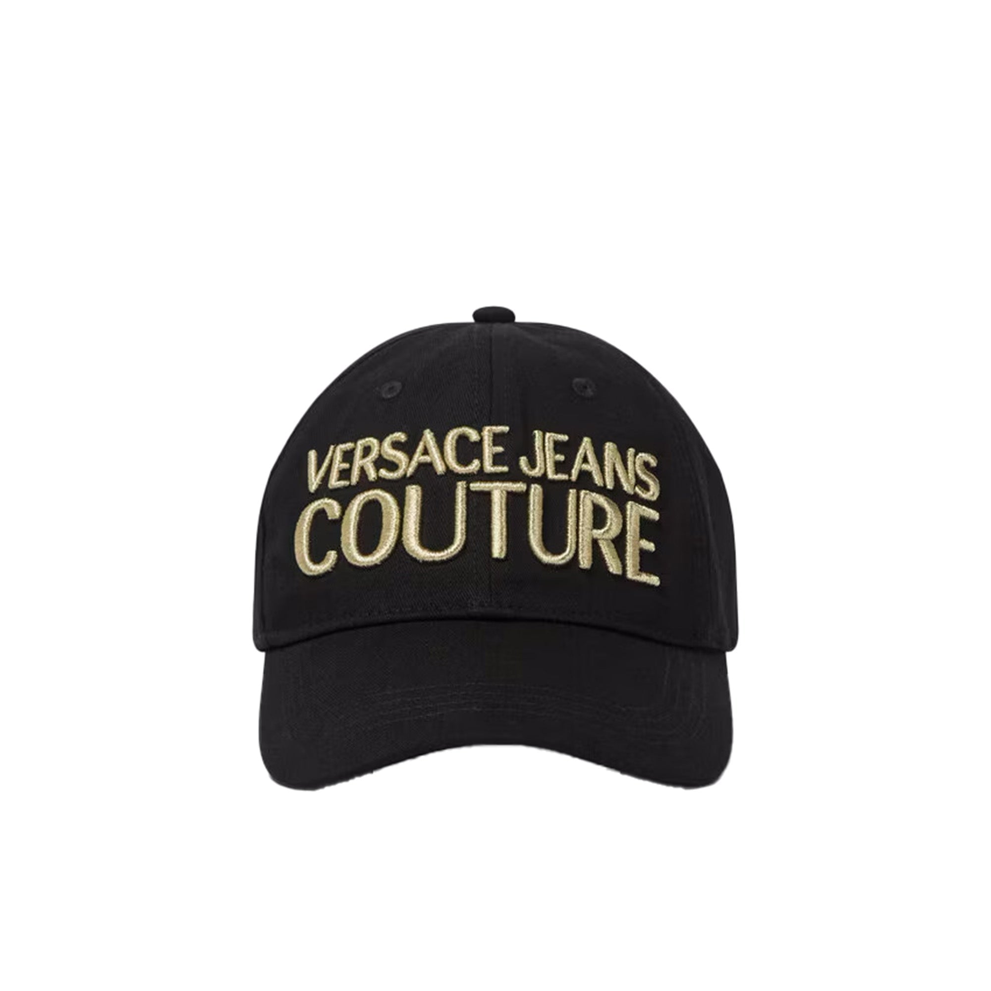 Versace Jeans Couture Black/Gold Bold Signature Baseball Cap