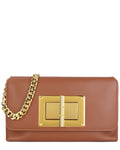 Tiffany & Fred Paris Smooth Leather Tote Caramel ONE SIZE