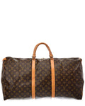Louis Vuitton Brown Monogram Keepall (   )