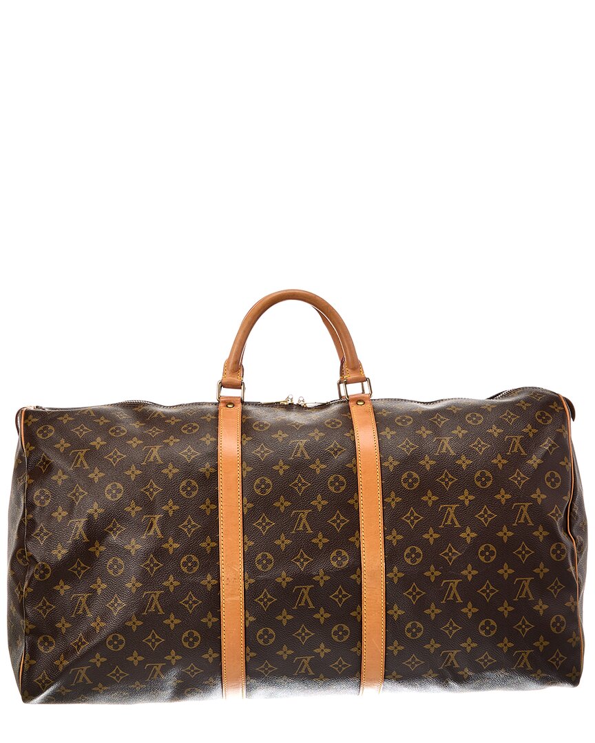 Louis Vuitton Brown Monogram Keepall (   )