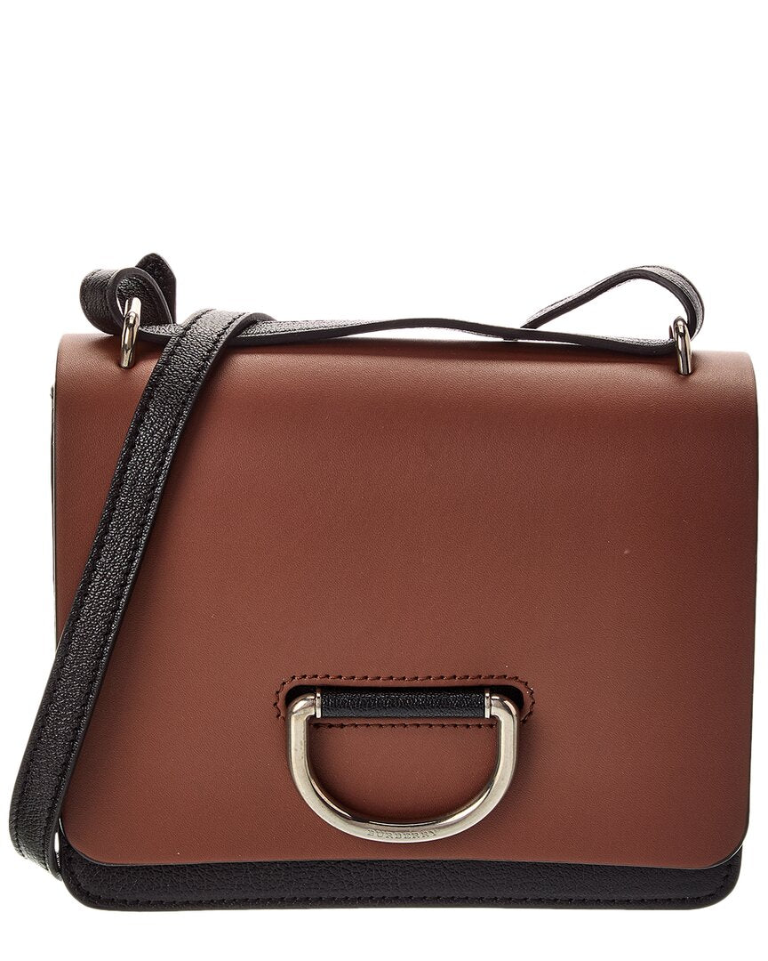 Burberry Small Leather D-Ring Shoulder Bag (Authentic  )