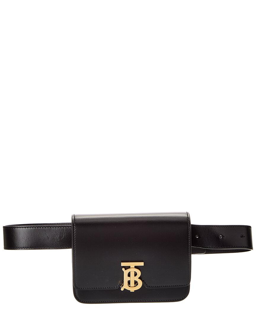 Burberry Tb Leather Belt Bag (Authentic  )