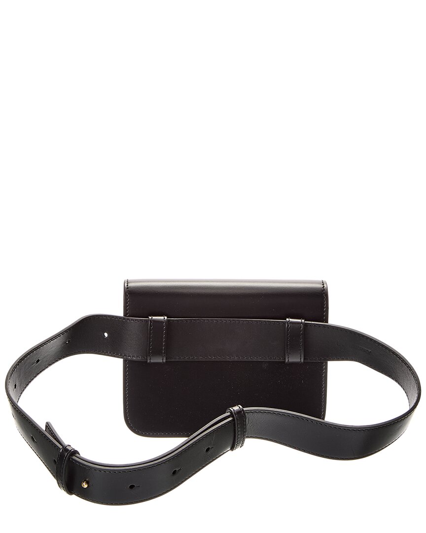 Burberry Tb Leather Belt Bag (Authentic  )