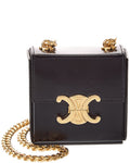 Celine Box Triomphe Mini Leather Crossbody (Authentic  )