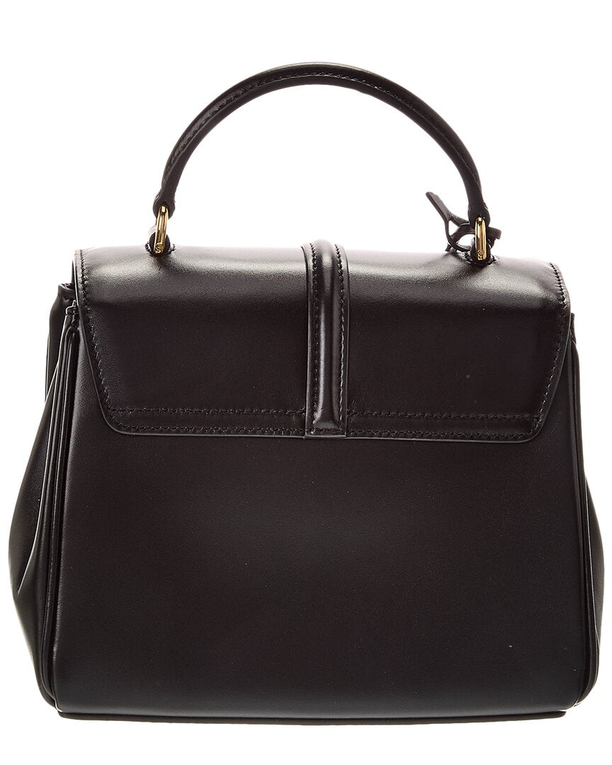 Celine 16 Mini Leather Satchel (Authentic  )