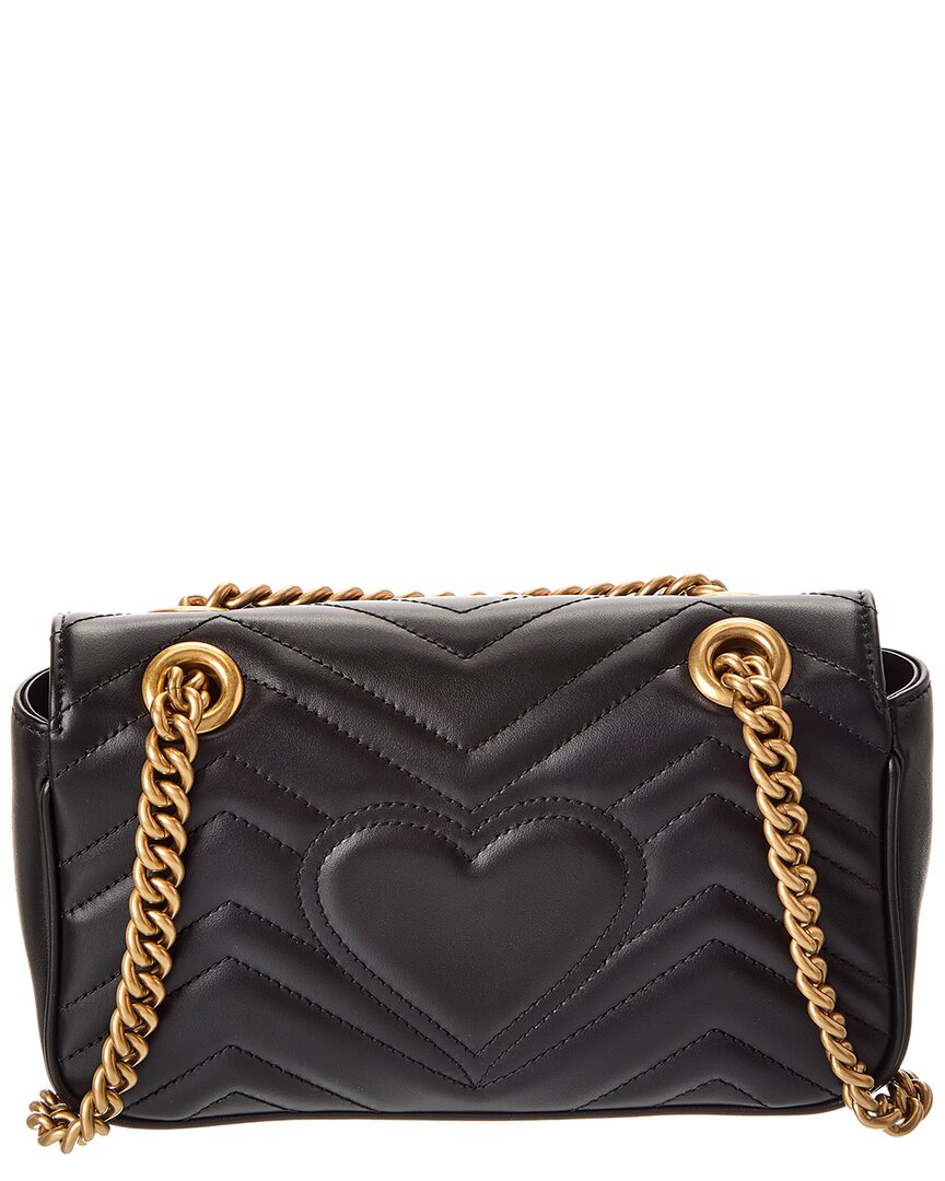 Gucci Gg Marmont Mini Matelasse Leather Shoulder Bag (Authentic  )