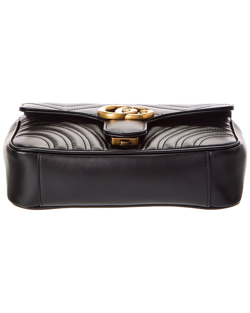Gucci Gg Marmont Mini Matelasse Leather Shoulder Bag (Authentic  )